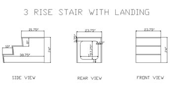 3 Stair Sketch