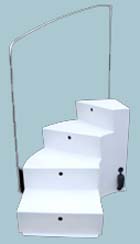 4 circular stairs